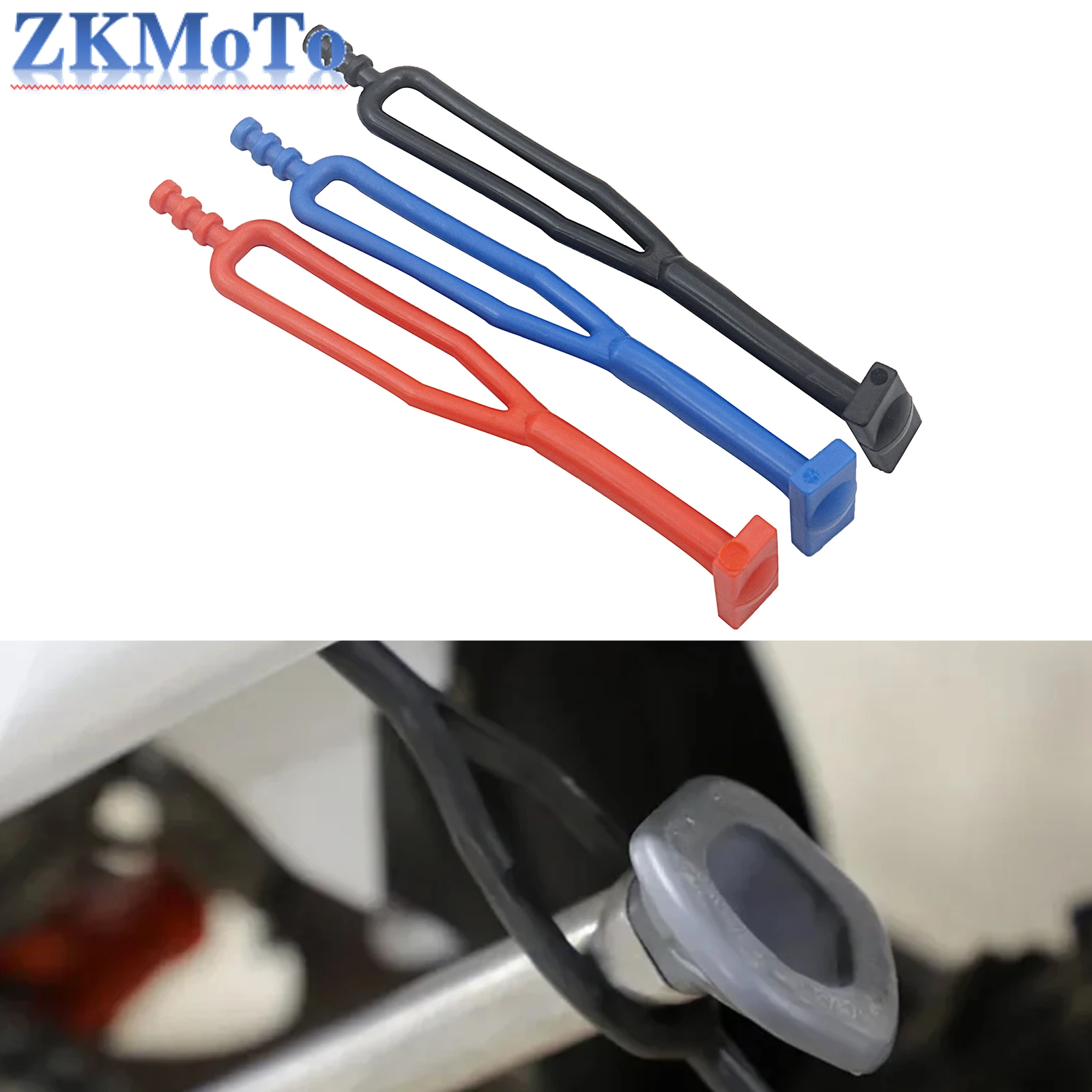 Motorcycle Rubber Kickstand Side Stand Strap For KTM EXC EXCF XC XCW TPI Six Days 125 150 200 250 300 350 400 450 500 1998-2022