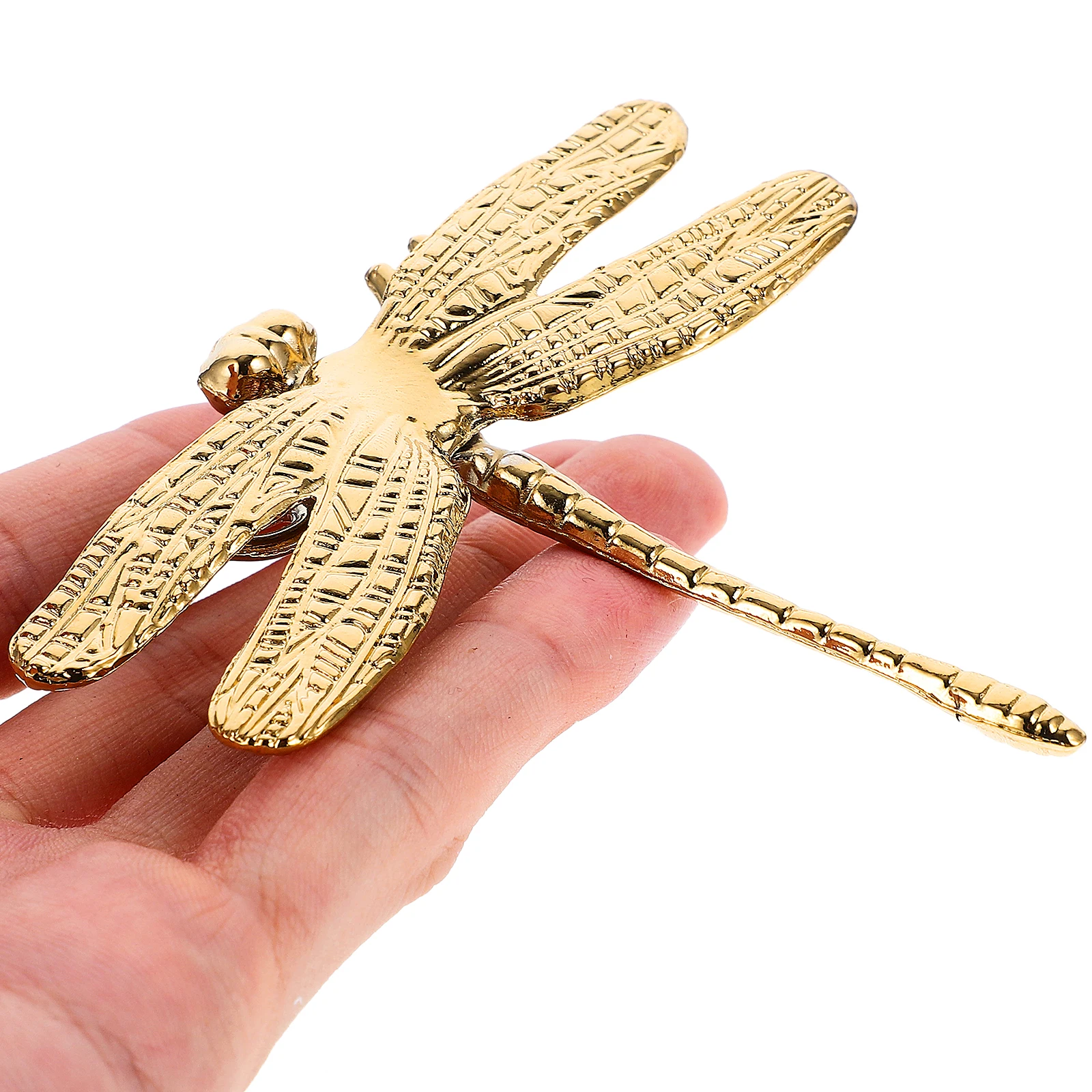 

Brass Drawer 79mm Dragonfly Cabinet Household Cabinet Doorknob Pull H Hardware Wardrobe Accessories
