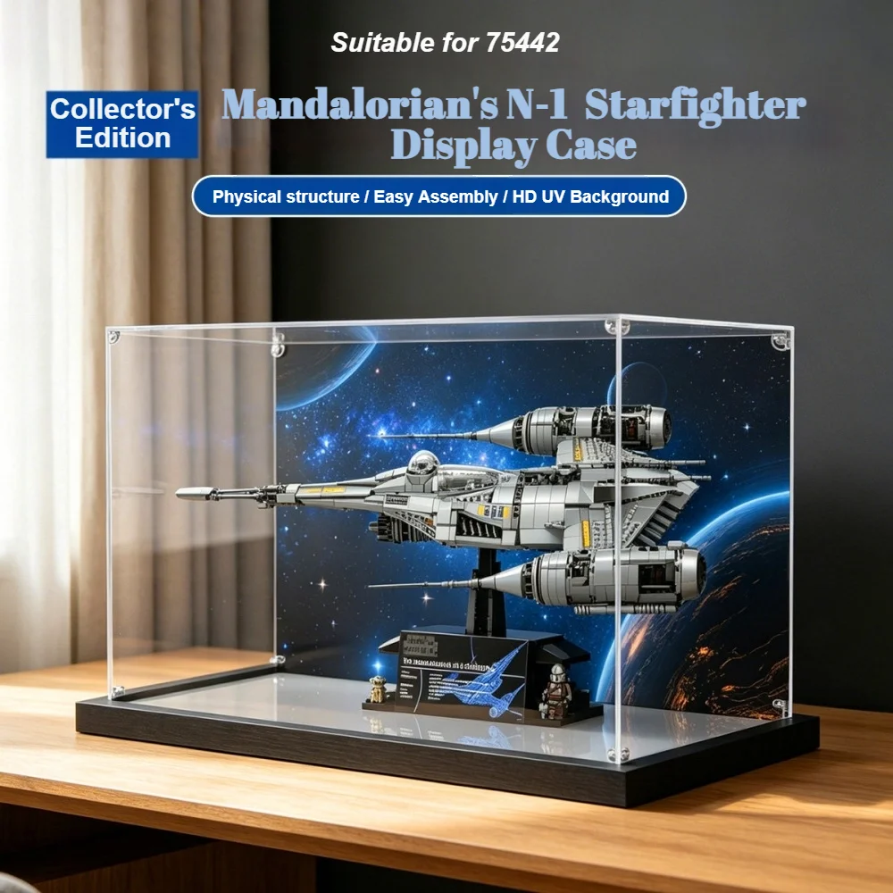 boite-de-presentation-anti-poussiere-pour-lego-75442-the-mandalorian's-n‑1-starfighter-boite-de-rangement-et-organisateur-ensemble-lego-non-inclus