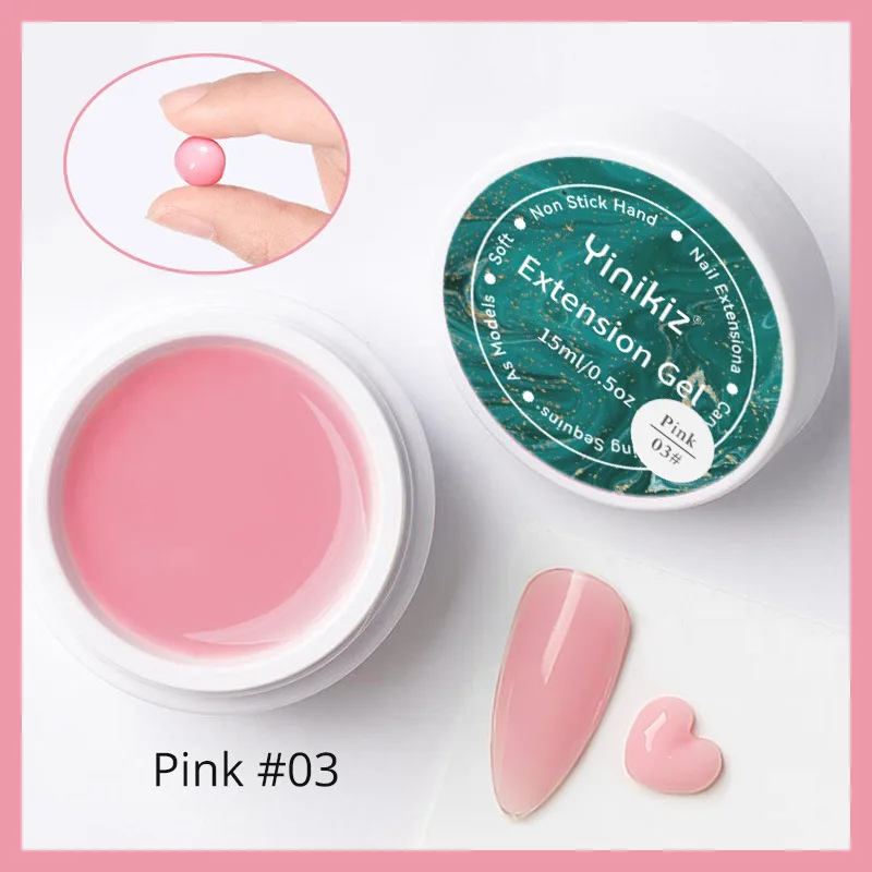 

Nail Extension Glue Solid Non-Sticky Hand Carving Shaping No Paper Tray Quick Extension Nail Tips for Nail Salon Use