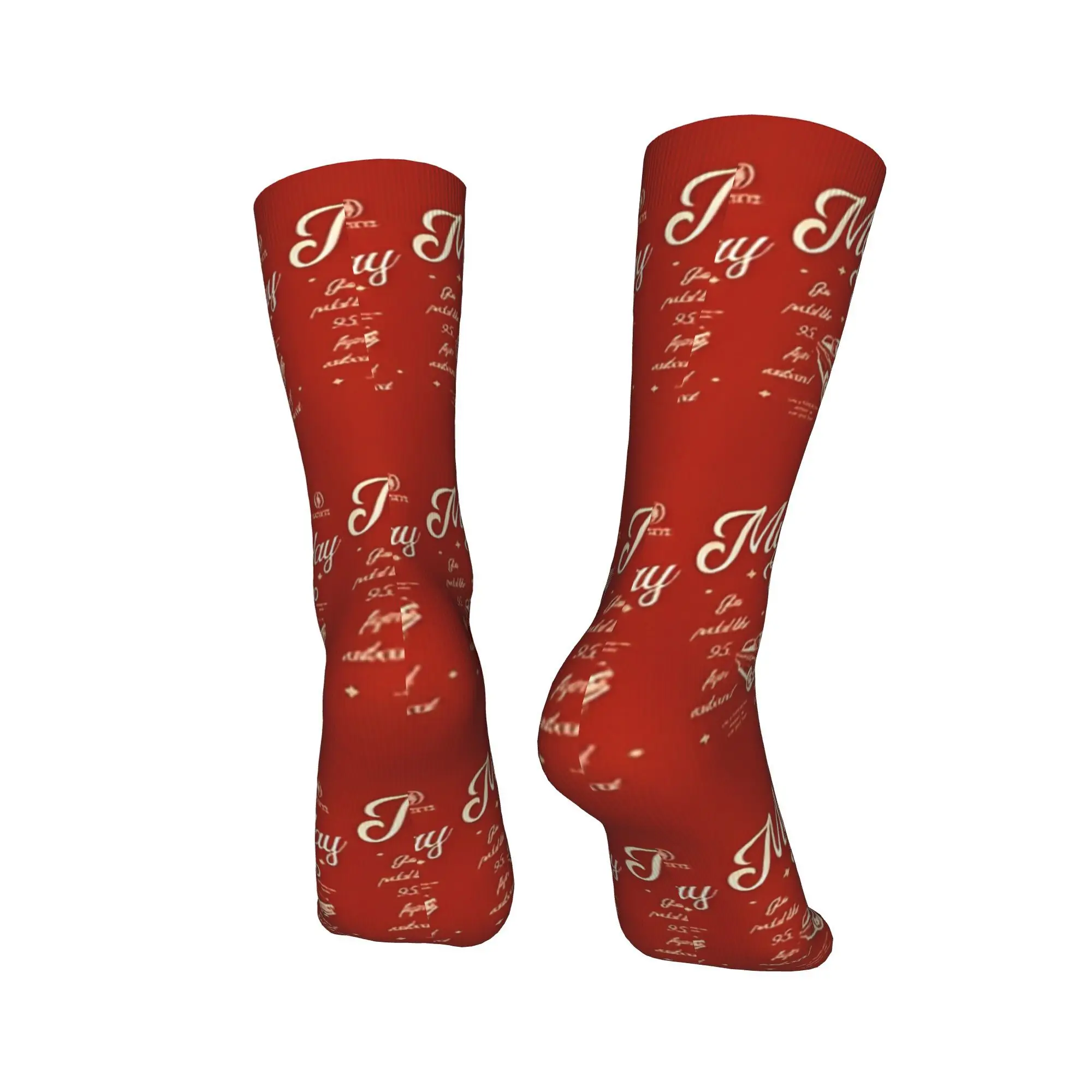 Unisex Men Socks KATSEYE My Way  Stockings Anti-Slip Medium Soft Socks Spring Korean Custom Outdoor Sports Socks