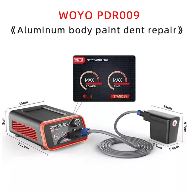 YYHC-Electromagnetic aluminum Free-painting electromagnetic induction dent repair instrument Tool Safely Remove Dents Repair Car