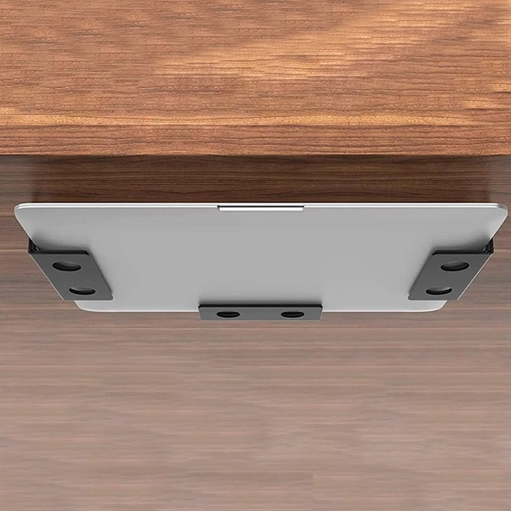 

1 комплект, держатель для ноутбука под столом, пластиковый кронштейн для клавиатуры, планшета, стеллаж для хранения, скрытый органайзер под столом, офисный органайзер