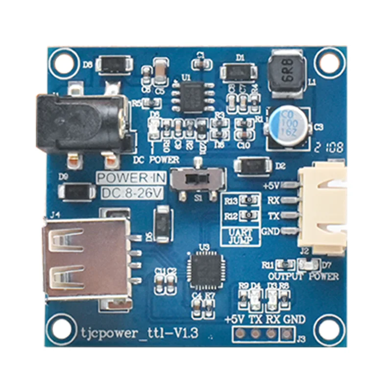 USB to TTL Serial Port Module Power Board, CP2102 chip, Taoglas, Serial Port Screen Debugging Kit
