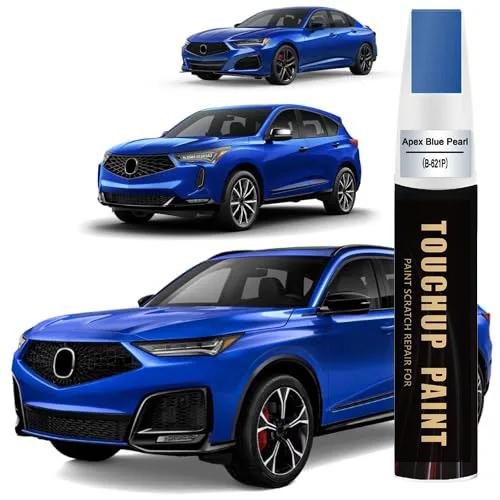 Apex Blue Pearl(B-621P) Touch Up Paint Compatible with Acura, Car Paint Pen Scratch Repair Two-In-One Touch Up Paint