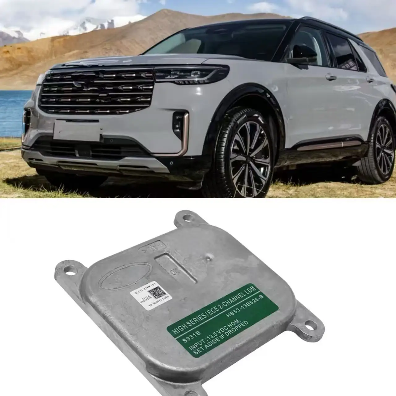 

For Ford Explorer 2016-2019 Car Headlight Module Control Unit HB53-13B626-B Accessories LDM LED Light Driver Xenon HID Ballast