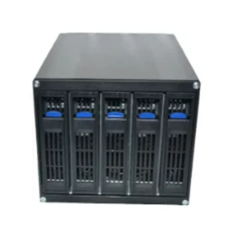 SAS Hard Cage, Chassis, 3 Optical Drive Expansion, 5-Bit 3.5-Inch Hot Swappable Module Set With Backplane,Built-In NAS Box