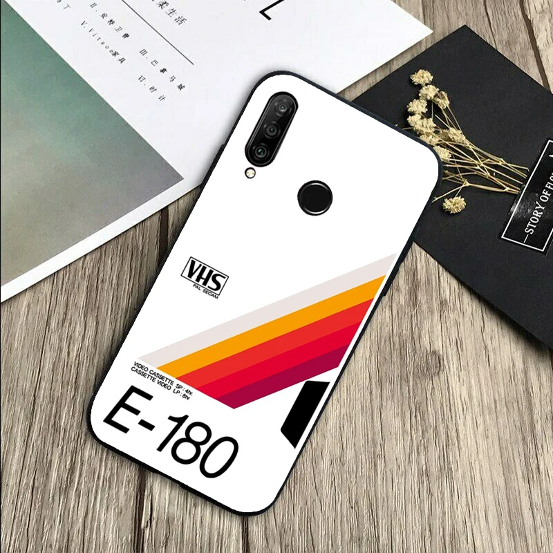 ريترو VHS الشريط لهواوي نوفا 8i 11i 12i 12s 9 10 SE Y60 Y70 Y90 Y72 Y73 Y61 Y91 P60 Pro P30 P40 لايت