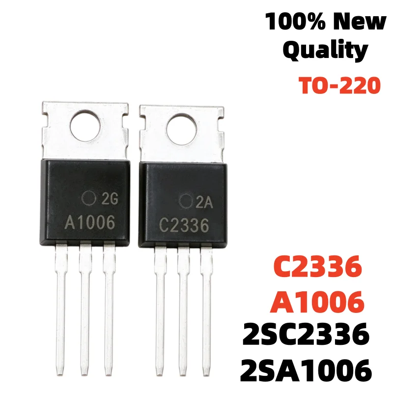 10-20Piece/ 100% New Quality A1006 C2336 2SA1006 2SC2336 TO-220 Transistor NEW In Stock Quality Assurance
