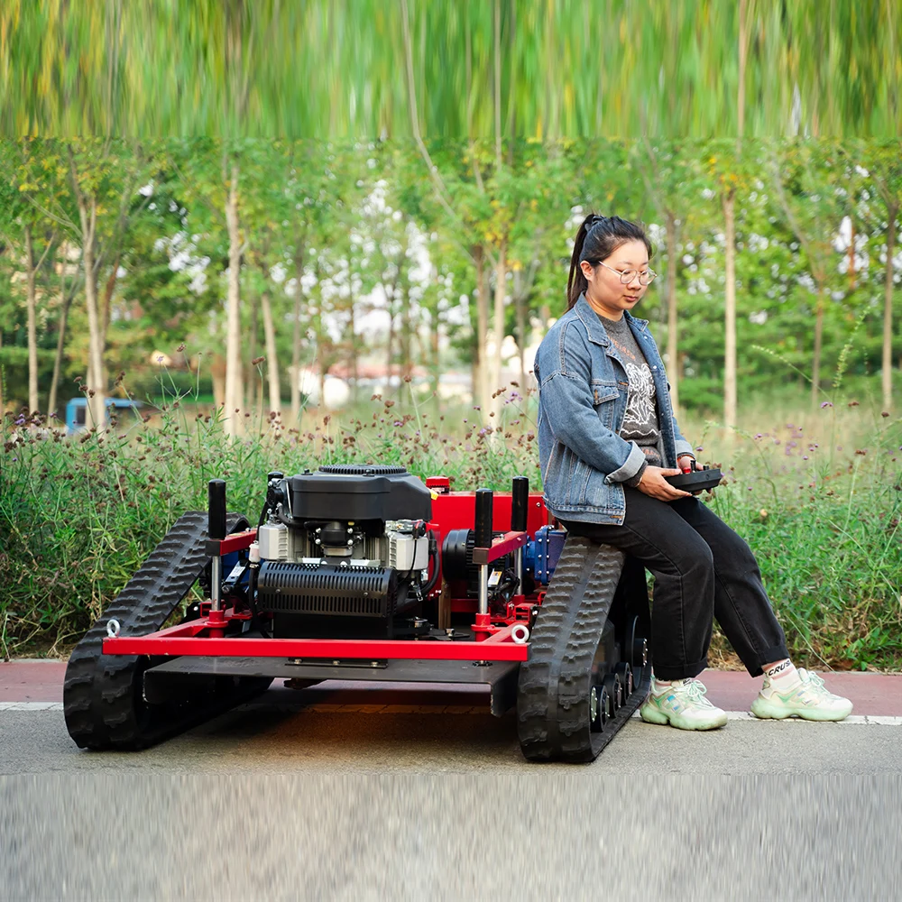 GPS RTK Fully automatic Remote Control slope remart Lawn Mower Robot grass cutter