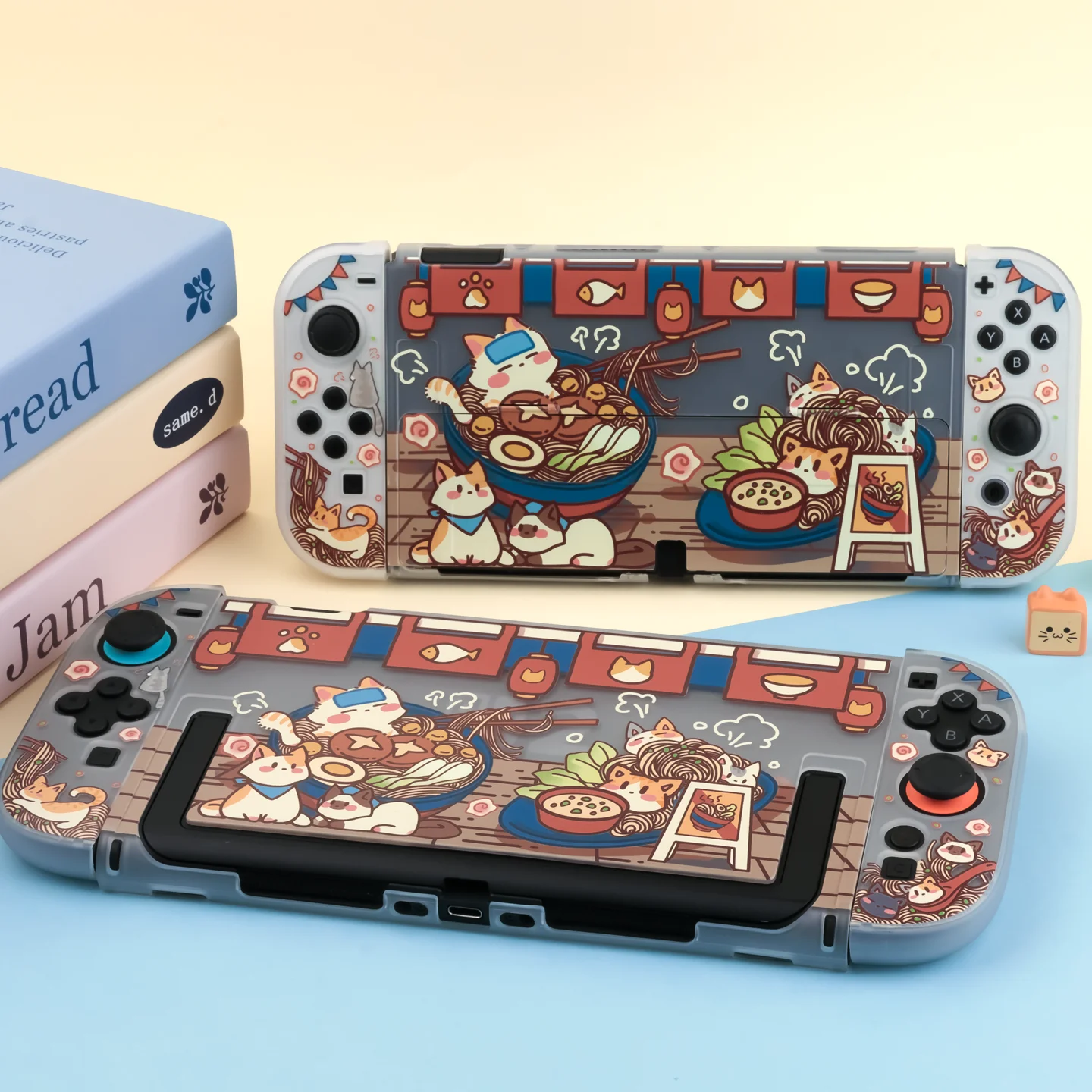 

Защитный чехол Meow Noodles, совместимый с Switch 2 - NS2 (2025), матовый, жесткий, съемный