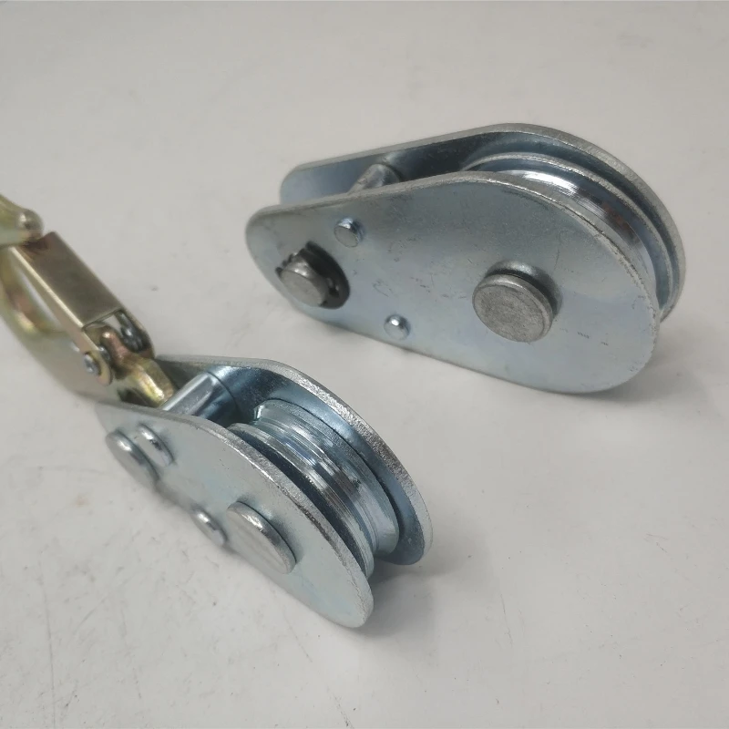 1PC manuelle Winde Riemenscheibe Winde Riemenscheibe Block für kleine Winde Hebezeug Drahtseil Riemenscheibe Winde Roller Heavy Duty Power Riemenscheibe Teile