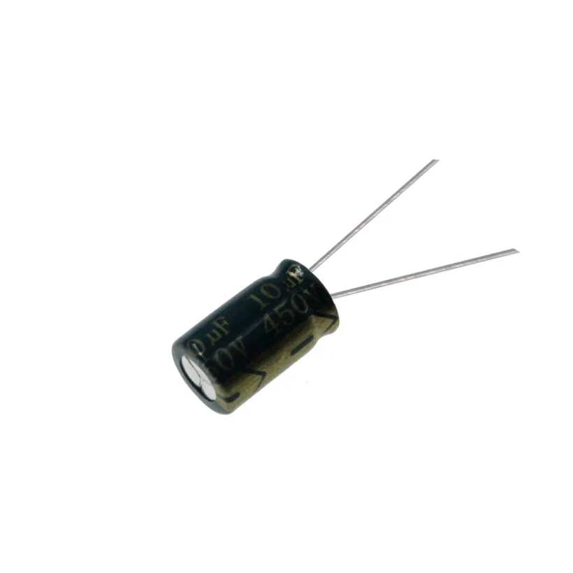 

20PCS 10uF 450V 10MFD 450Volts 10*16mm Aluminum Electrolytic Capacitor Radial