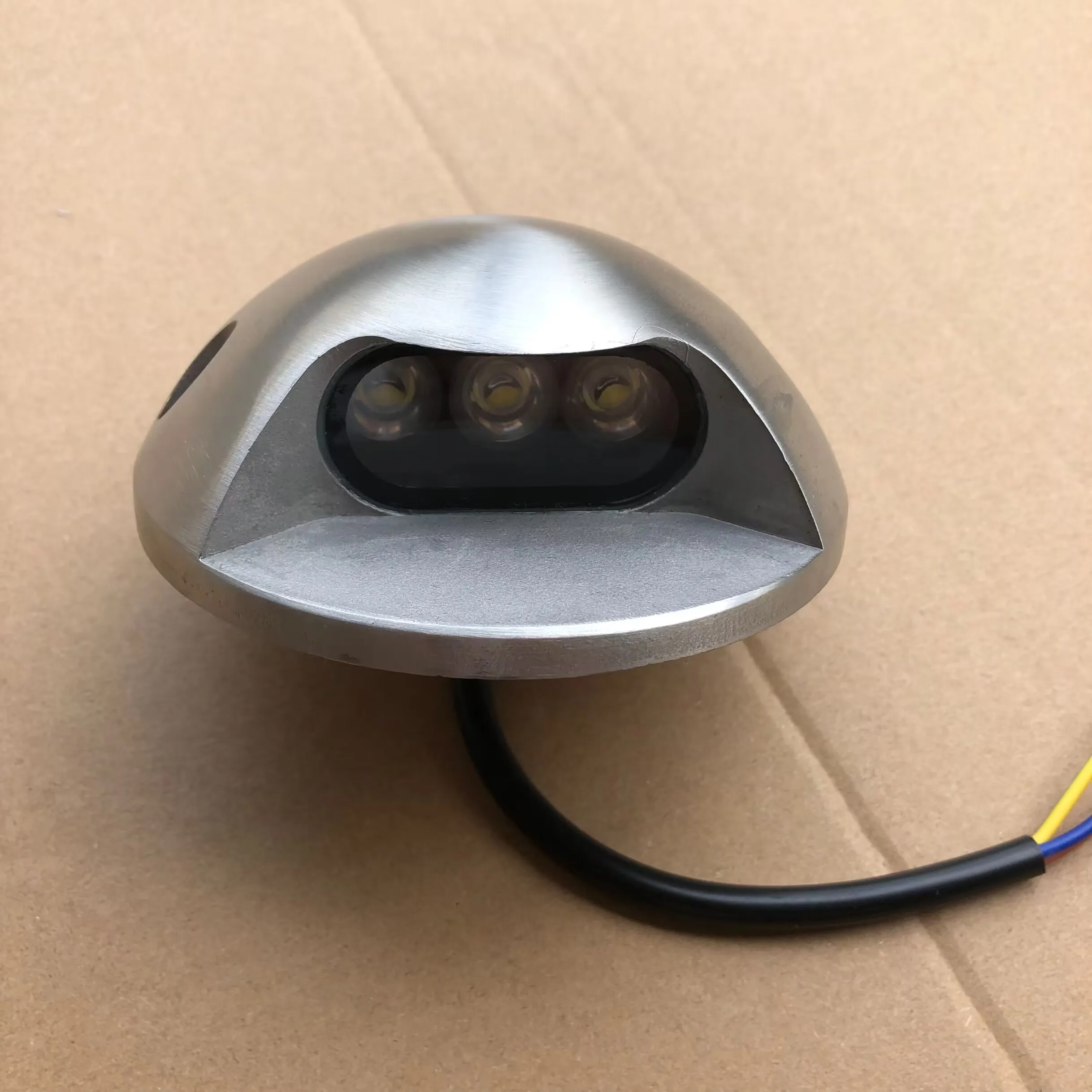2W 3W 100MM 120MM LED Outdoor Waterproof Underground Light Installation Buried Stainless Steel Bridge Floor Trestle Side Lamp
