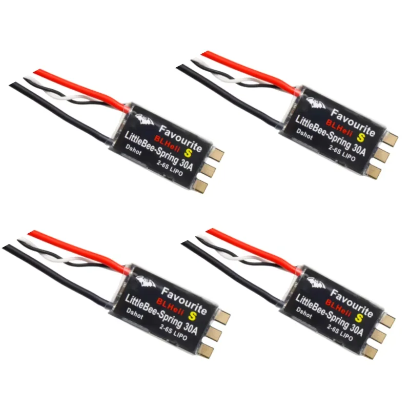 FVT LITTLEBEE Little bee BLHeli-s SPRING 20A / 30A Brushless ESC 2-6S Supports Mulitshot DSHOT Oneshot42 OneShot125 Multicopter