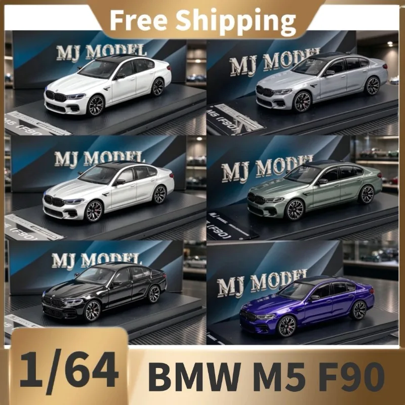 （In Stock）MJ 1/64 BMW M5 F90 Sports Car Roadster - Alloy Car Model - A Choice for Collectors