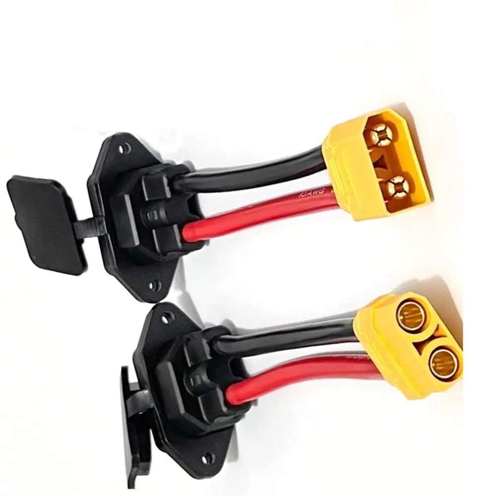 XT90 Female to Male Conversion Cable for Electric Vehicle Battery Charger Connection Cable