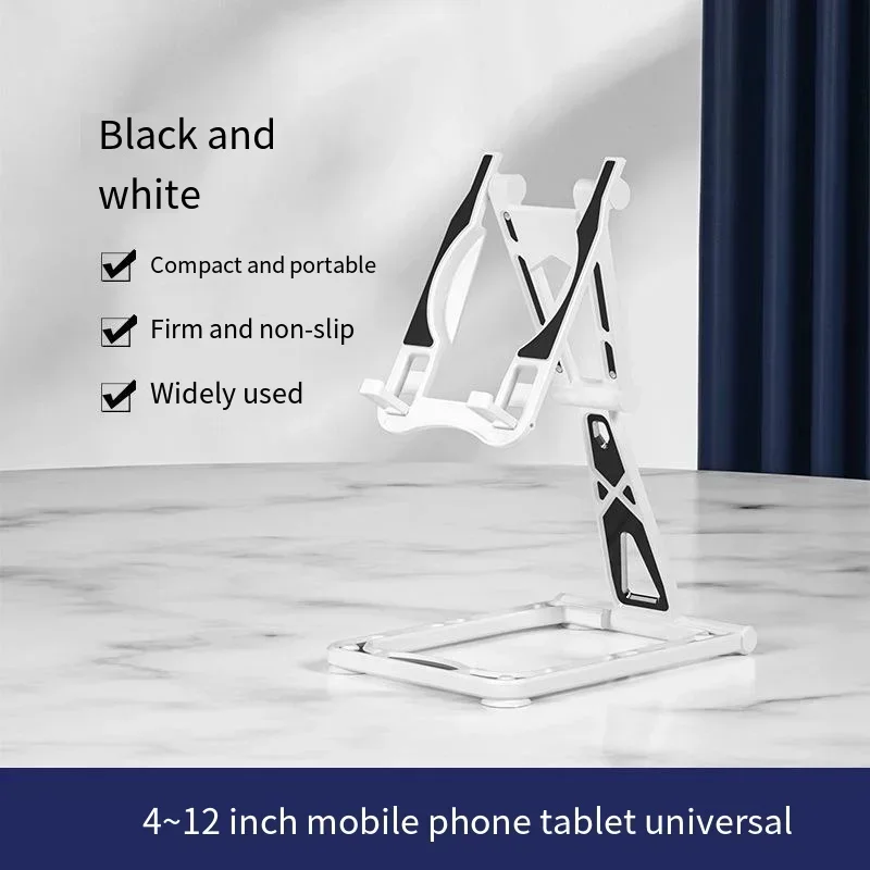 Universal Adjustable Phone Tablet Desktop Holder Stand Bracket For Video Watching Reading Live Streaming Foldable Phone Holder