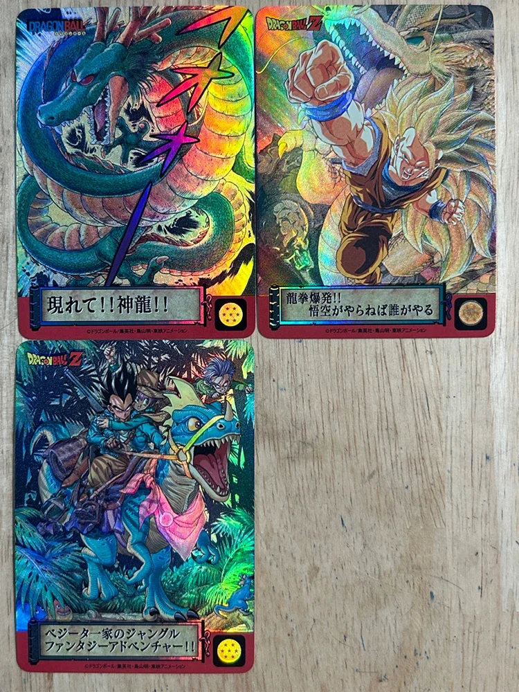 

3 шт./компл. Dragon Ball Shenron ACG Diy Self Control Collect Signature Trading флэш-карта аниме мультфильм подарок