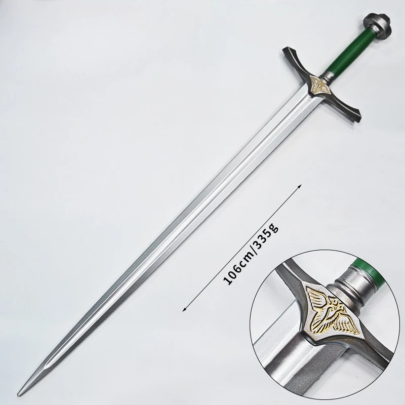 Espada samurái de 106cm/41,73 pulgadas, periféricos de juego, Cosplay, armas de PU, modelo de accesorios, Katana, práctica de entrenamiento, regalos coleccionables para novio