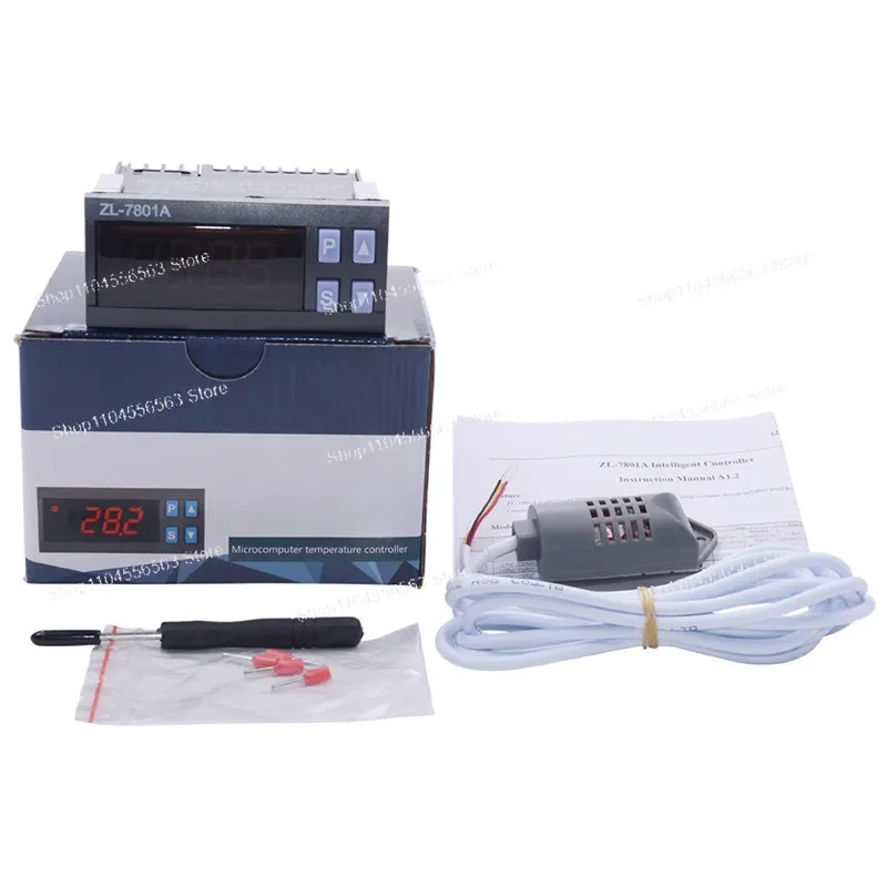 ZL-7801A Intelligent Temp & Humidity Controller, Automatic Incubator Hot/Cold Regulator
