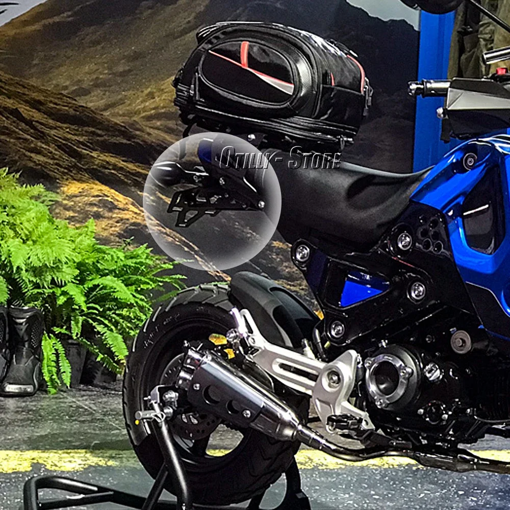 ホンダ H2C MSX グロム 2020 2021 2022 オートバイ黒ナンバープレートホルダーフェンダーエリミネーター登録ブラケット H2C Msx グロム