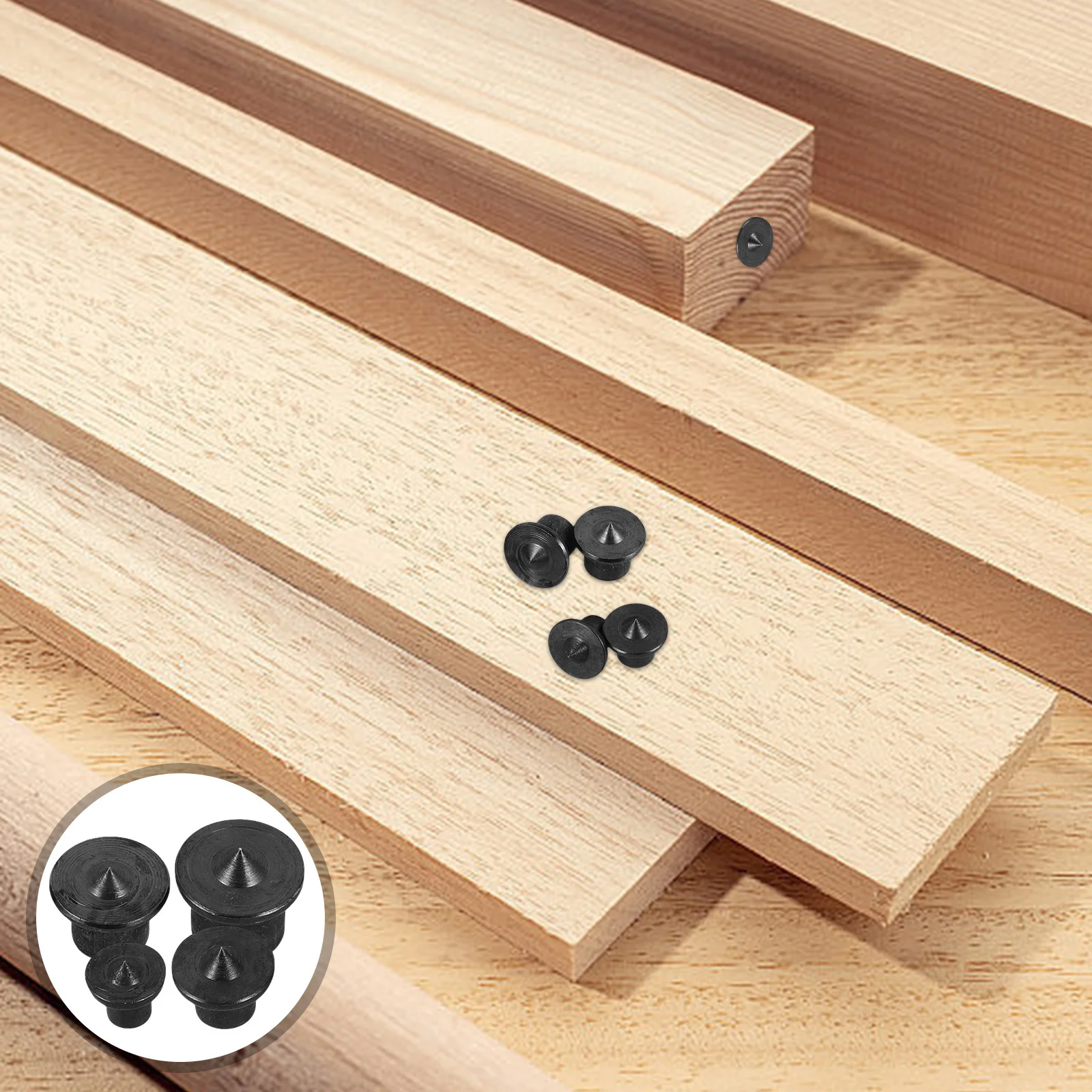 8 Stuks Deuvel Transfer Pins Set 6 Mm 8 Mm 10 Mm 12 Mm Houtbewerking Tool Boor Center Locator pins Hout Accessoires