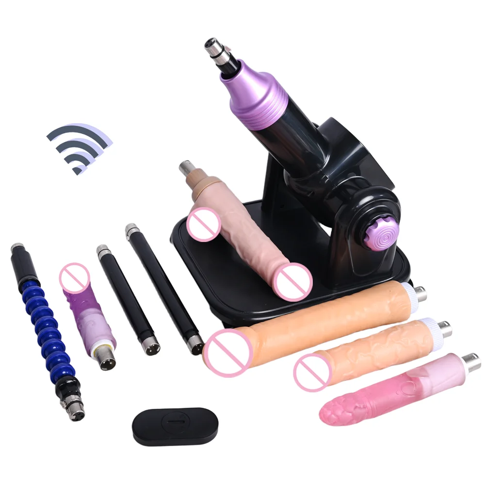 ROUGH BEAST Wireless Remote Control Automatic Thrusting Machine, Adjustable Speed with Dildo, Compatible with Multiple Attachments, Adult Toy
