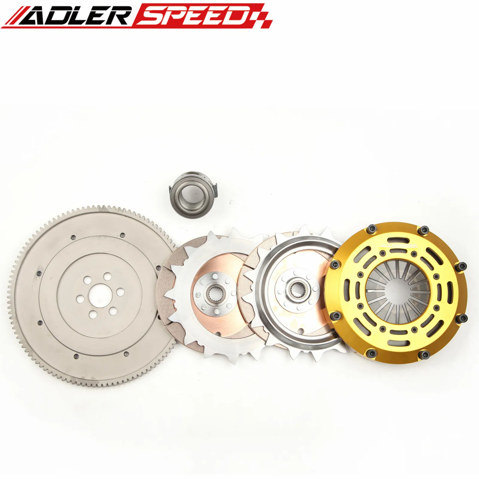 

For 2009-2019 HONDA FIT 1.5L L15A L15B ADLERSPEED Racing Clutch Twin Disk Kit Standard Weight