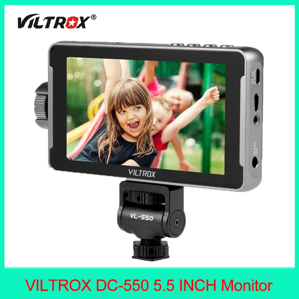 

VILTROX DC-550 5.5 INCH profissional Portable HD Director Monitor For Outdoor indoor Photography Vlogging Filmmaking TV Creating