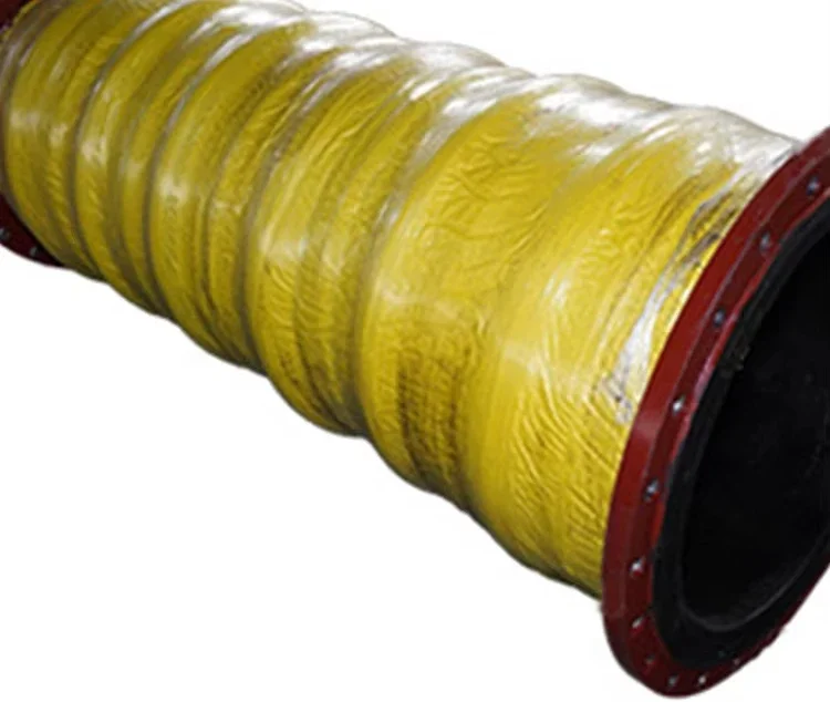 

High-performance large-diameter flange connection wear-resistant mud exhaust/mud suction concrete rubber hose