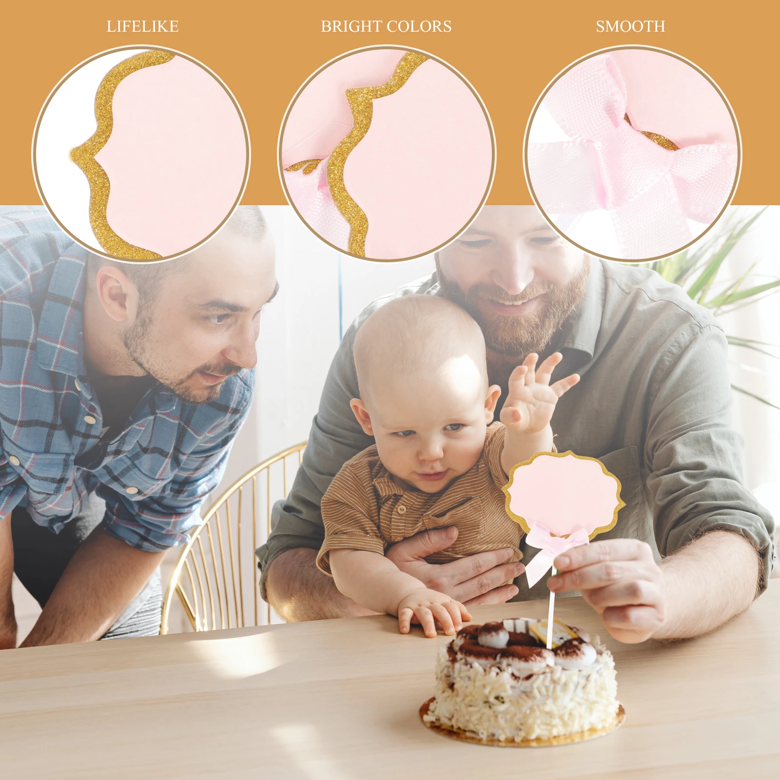 

10 Pcs Food Label Toothpick Flags Unique Design Cake Cupcake Decorations Plastic Party Supplies Birthday Wedding