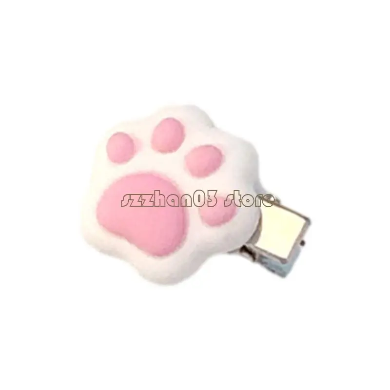 367c-1pc-1pair-mini-paw-form-hairpin-для-сладких-девушек-карнавал-сфотографированные-волосы-barrettes-Эстетика-аксессуары