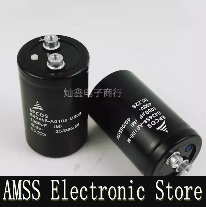 

AMSS 400v1000UF 450v1000UF MFD VDC EPCOS inverter welding machine aluminum electrolytic capacitor