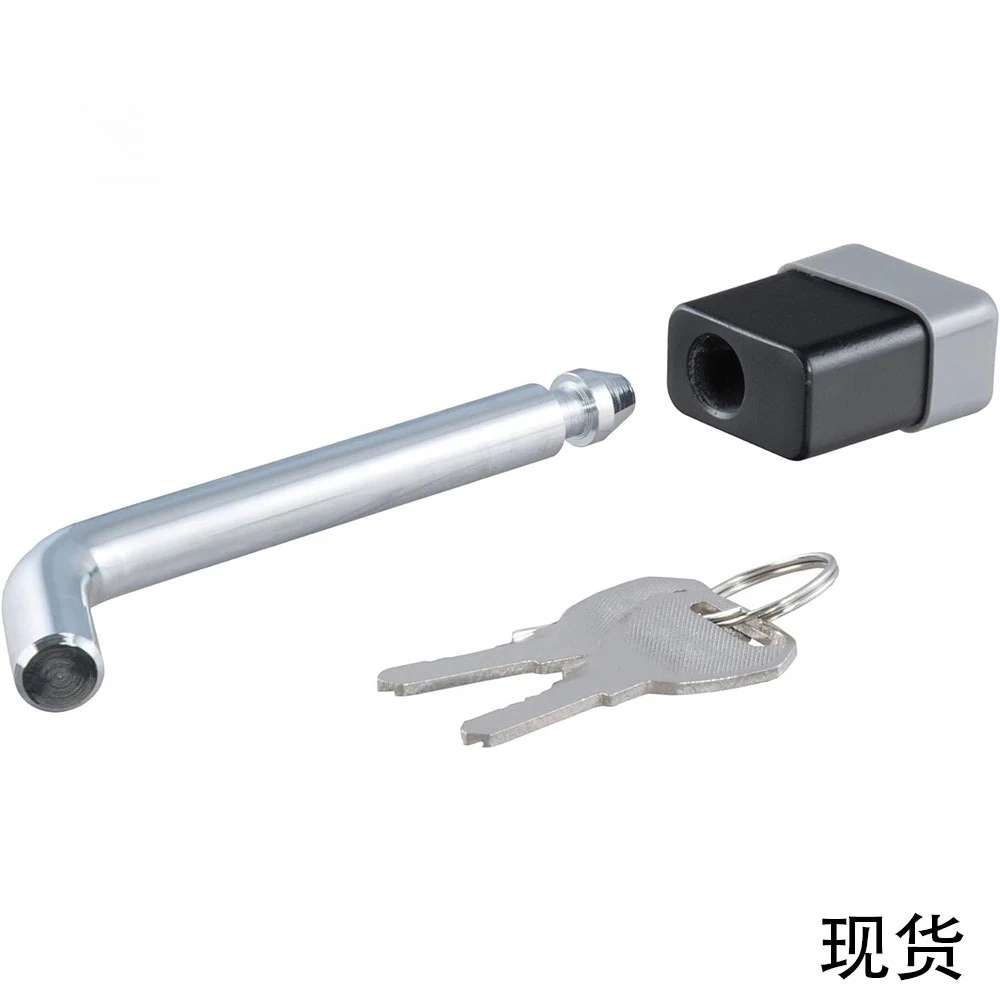 Serratura per rimorchio di sicurezza Serratura per auto a testa quadrata Parti modificate Serratura per rimorchio in ferro di sicurezza