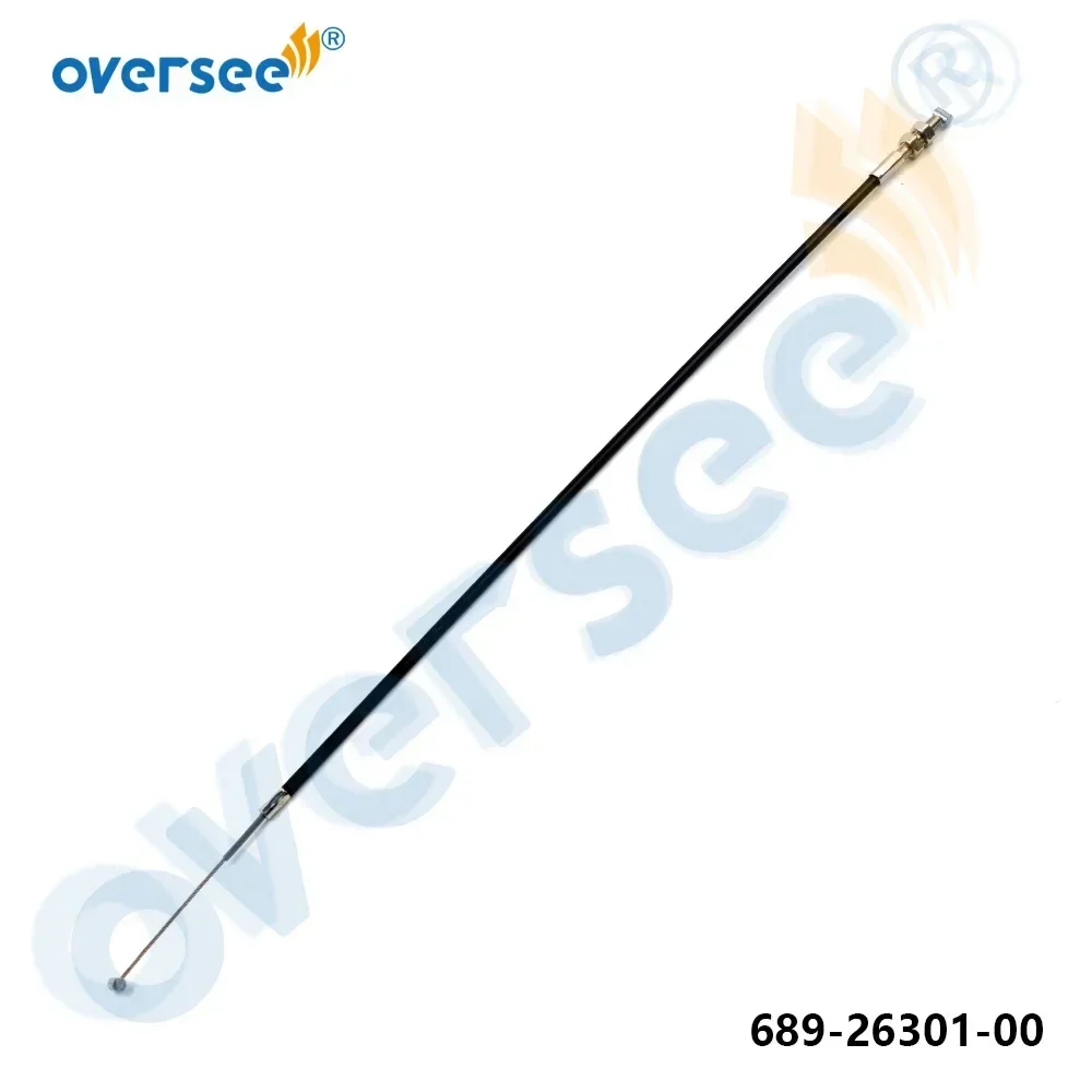 

Oversee 689-26301-00 Трос дроссельной заслонки для Yamaha Mariner 20hp-30hp 2-тактный 61N последовательный 61N-26301-00 41892M