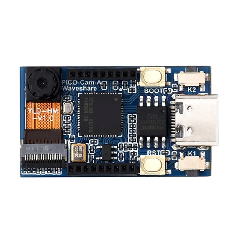 

AED7-RP2040 Pico Cam Development Board With 1.14 Inch LCD Display 65K Color ST7789 HM01B0 Microcontroller For Raspberry Pi