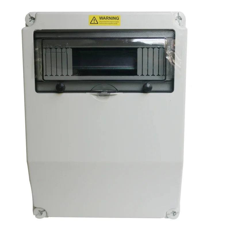 Caixas do Cerco do Mcb com Janela Protetora Material da Liga do pc Chama-retardador Caixa Industrial Transparente do Soquete Impermeável