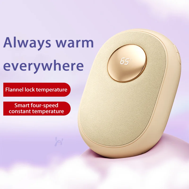 Xiaomi Hand Warmer Large Capacity 50000mAh Hand Warmer Plush Smart Constant Temperature Rapid Heating Hand Warmer Portable