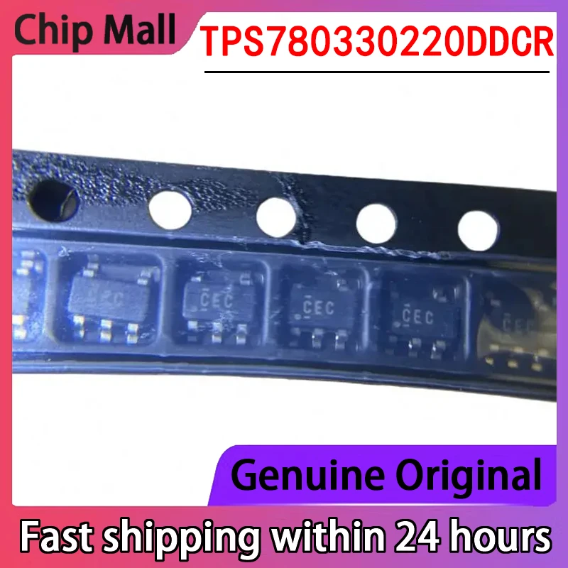 1ชิ้นใหม่เอี่ยมต้นฉบับ TPS780330220DDCR TSOT23-5หน้าจอพิมพ์ CEC ความดันต่ำ Differential Linear regulated LDO