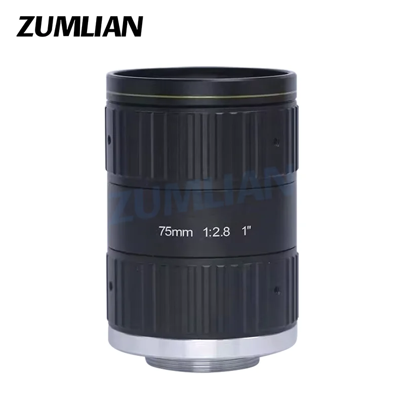 ZUMLIAN 75mm C-Mount Lens F2.8 Machine Vision 1