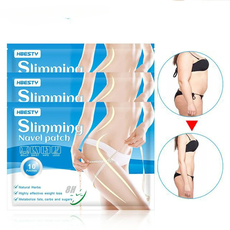 

30pcs Herbal Weight Lose Navel Patches Fast Acting Wormwood Slimming Burning Fat Hot Body Detoxification Shaping Stickers