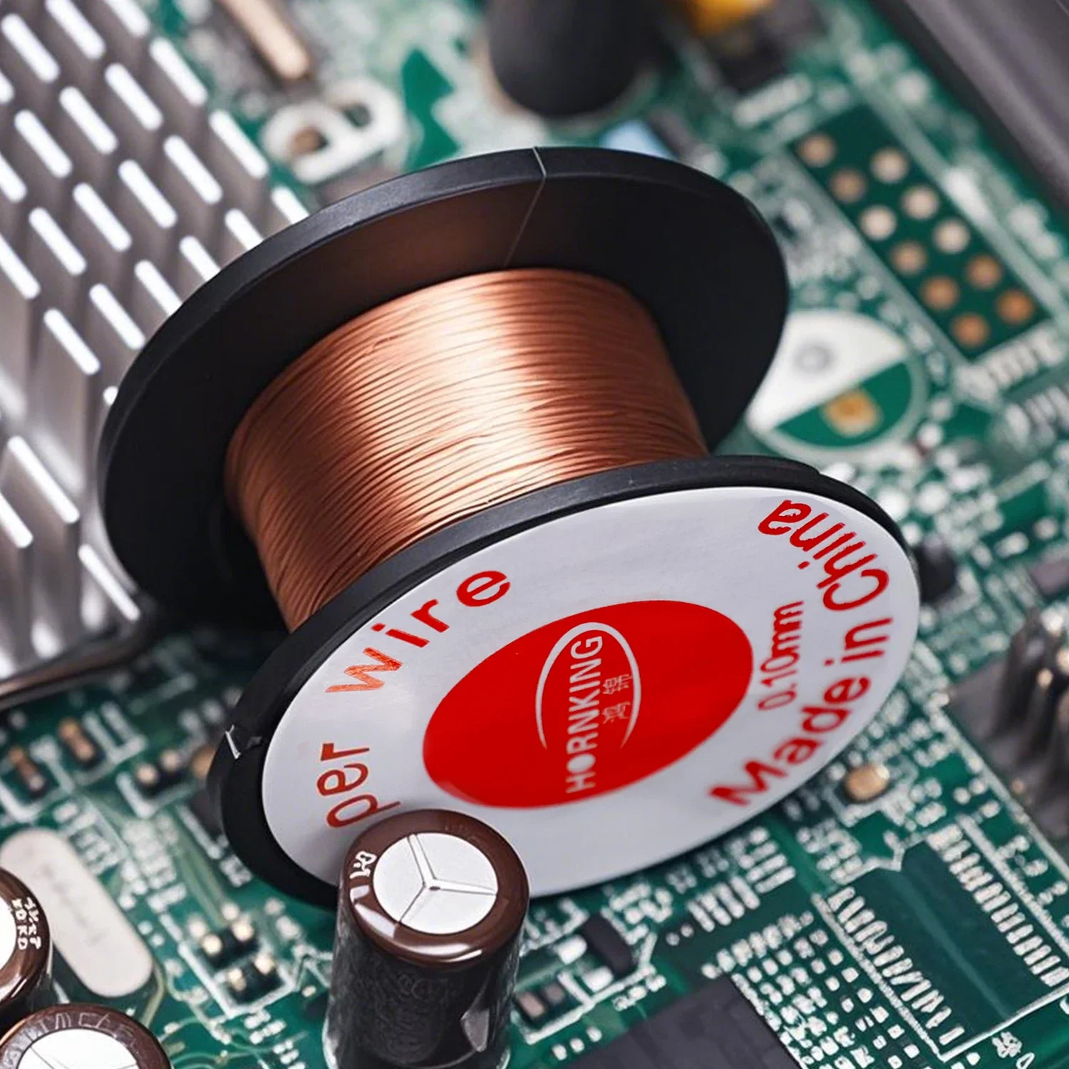 5/30Roll 10Mx0.1mm Copper Soldering Wire PCB Link Jumper Wire Computer Motherboard Welding Repair Tools Maintenance Jump Line