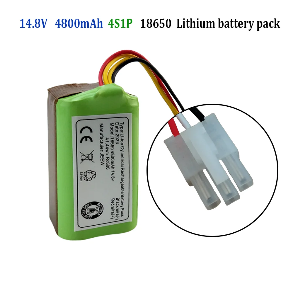 

18650 Smart Vacuum Cleaner Battery 4s1p 14.8V Battery for Polaris Imou Bagotte BG800 Floor Sweeper Battery