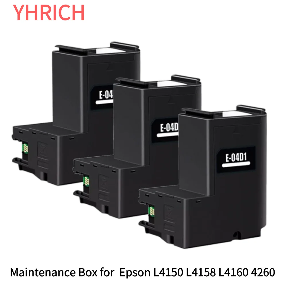 

T04D1 Maintenance Box Waste Ink Tank With Upgraded Stable Chip For Epson L4150 L4158 L4160 L4260 L4160 Printer Ready To Use