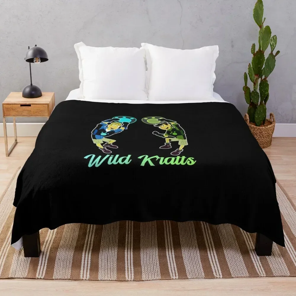 

wild kratts couple Throw Blanket Long Lasting Soft Plush Blanket for Daily Use