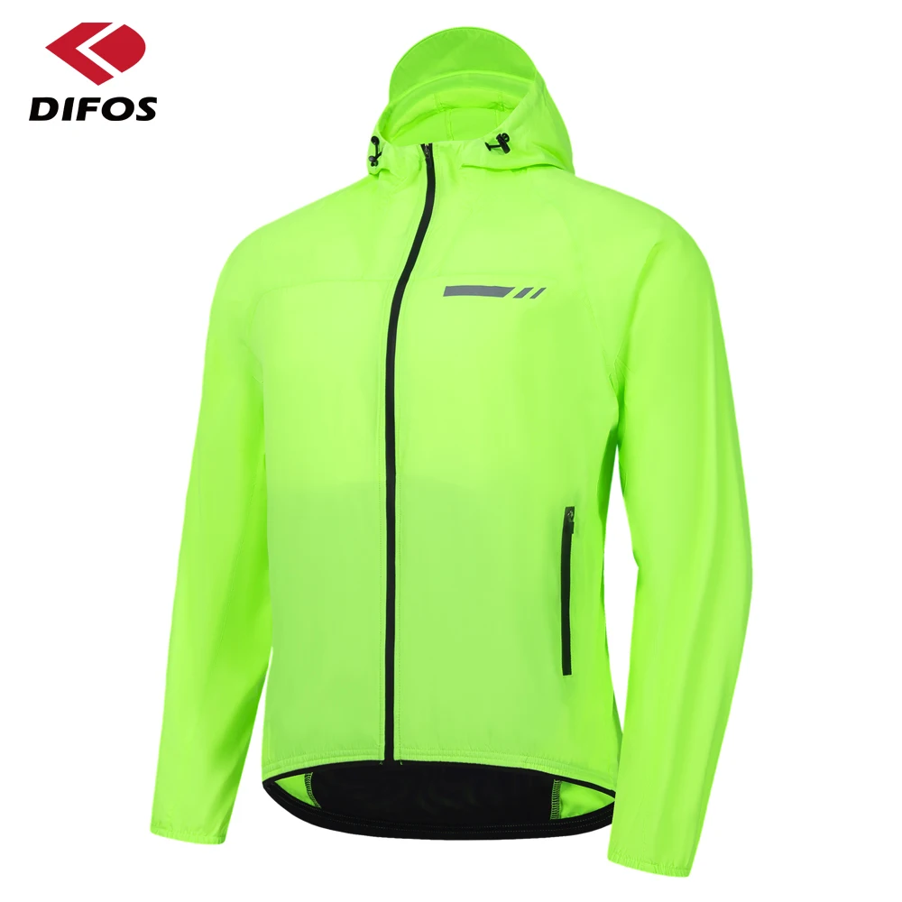 Windproof Cycling Jackets for Men Breathable Skin Clothing Sunscreen Jackets Thin and Ultra Light