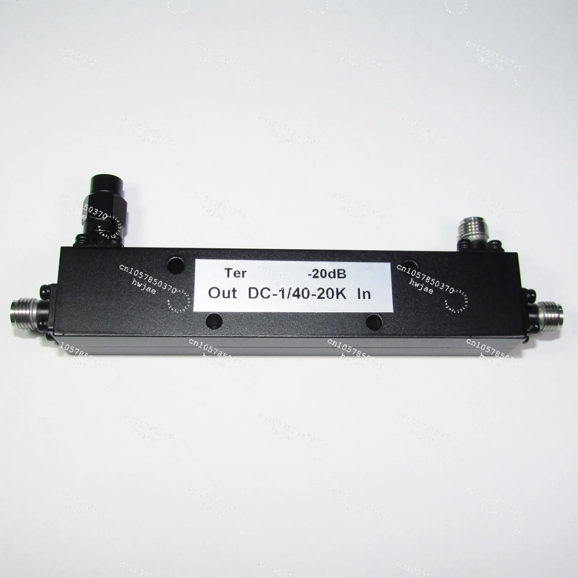 

1-40GHz broadband directional coupler 10DB/20DB can be used as 2.92mm or 2.4mm connector