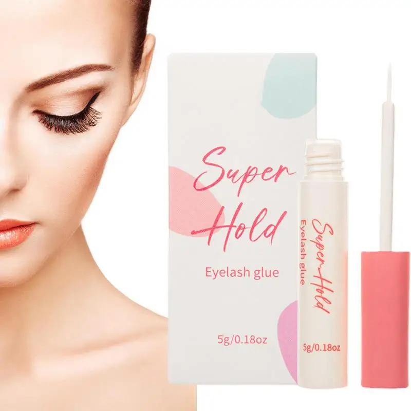 5ml Long-Lasting Lash Glue And Seal Fast Drying Lash Glue And Sealer Waterproof Strong Hold Cluster Lash Glue Bond And Seal