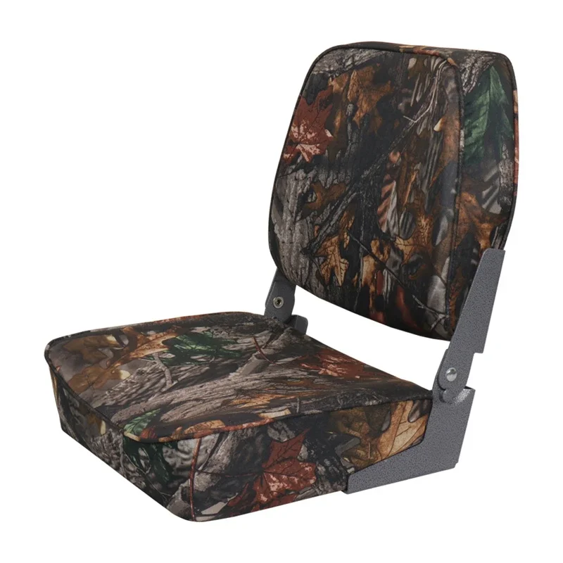 

STLF Comfortable and Waterproof Durable High Back Camouflage Foldable Marine Seat Fishing Canoe Boat Accessories